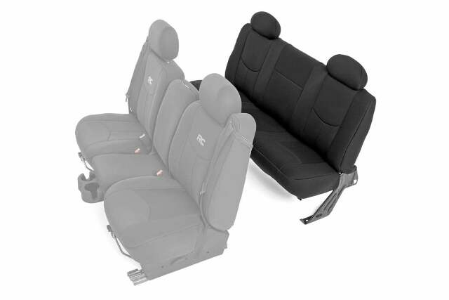 GM Neoprene Rear Seat Cover Black 99-06 1500 -1