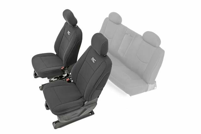 GM Neoprene Front Seat Covers Black 14-18 1500 -1