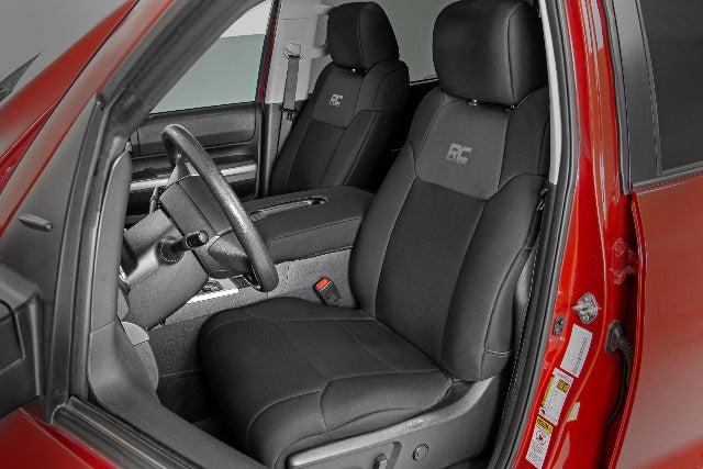 Toyota Neoprene Front Seat Covers 14-20 Tundra -2