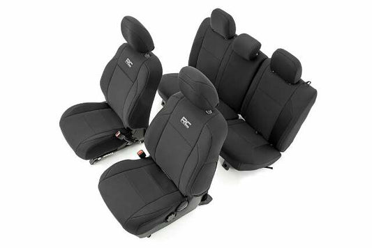 Toyota Neoprene Front & Rear Seat Covers (16-20 Tacoma)