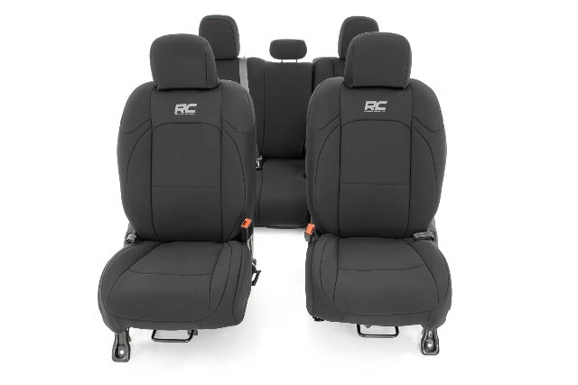 Jeep Gladiator JT Neoprene Seat Cover Set w/Rear Cup Holder 91038