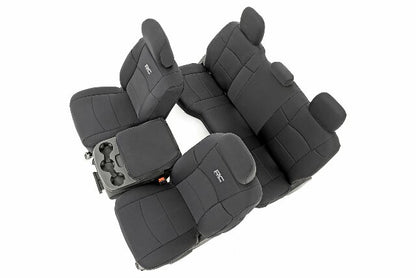 Seat Covers FR & RR 60/40 Rear Seat Ram 2500 2WD/4WD 19-24