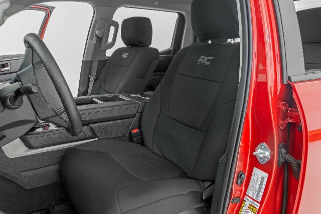 Seat Covers Toyota Tundra w/Rear Cup Holders 4WD 22-23 - -1