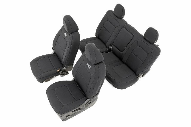 Seat Covers Frnt Bucket Rear Bench Chevy/GMC Canyon/Colorado 15-22 91051
