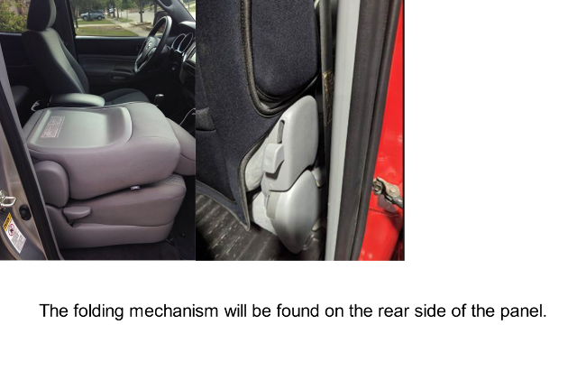 Seat Covers FR & RR Crew Cab W/O Folding Front PS Tacoma 05-15 91057