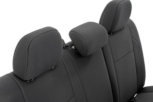 Seat Covers FR & RR Crew Cab W/O Folding Front PS Tacoma 05-15