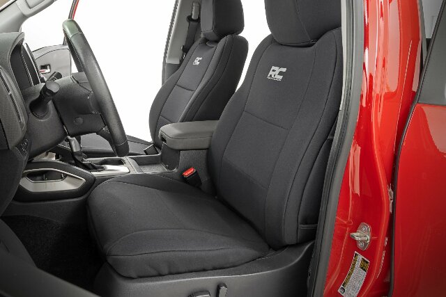 Seat Covers FR RR Crew Cab Nissan Frontier 2WD/4WD 22-23 -1