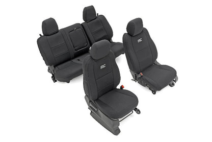 Seat Covers FR RR Crew Cab Nissan Frontier 2WD/4WD 22-23