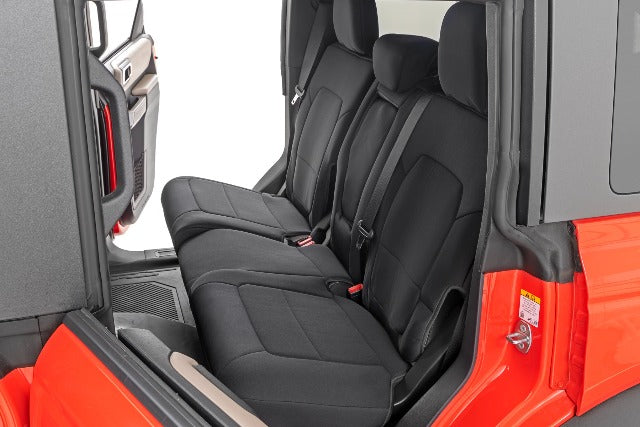 Seat Covers 4DR W/Folding RR Armrest FR & RR Ford Bronco 21-23 91059