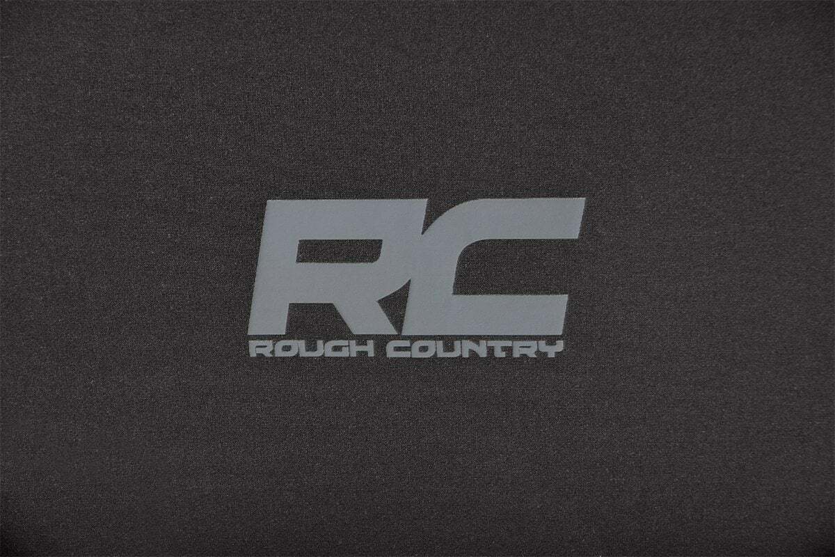 Rough Country Seat Covers FR & RR Bench for Ford F150/Lightning/F250/F350 15-23 -4