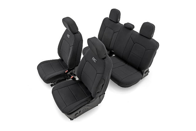 Rough Country Seat Covers Front Bucket Rr Bench Chevy/GMC Canyon/Colorado 23-26 91069