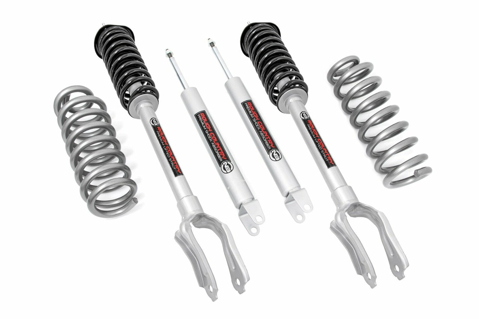 Rough Country for Jeep 2.5in Coil Spring Lift Kit 11-15 Grand Cherokee WK2