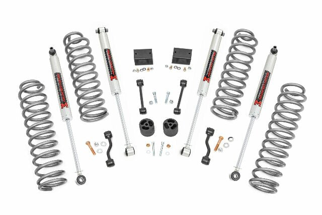 Rough Country 2.5" Lift Kit Coils M1 For Jeep Wrangler JL 4wd 18-22 91340