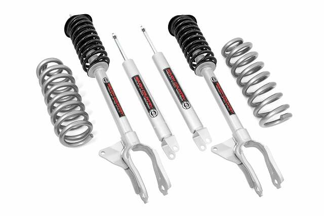 Rough Country for Jeep 2.5in Coil Spring Lift Kit 16-20 Grand Cherokee WK2