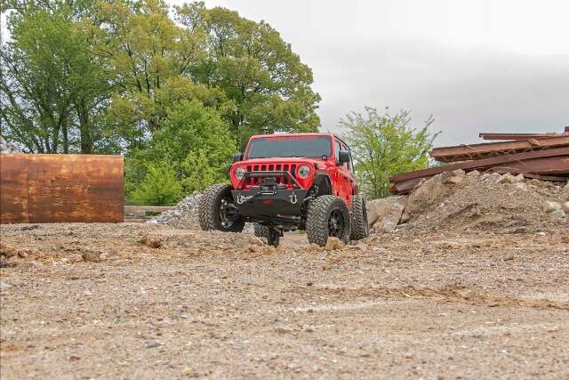 Rough Country 3.5" Lift Kit Adj Lower FR D/S for Jeep Wrangler Unlimited 2024 91530
