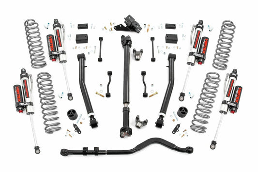 Rough Country 3.5" Lift Kit Adj Lower FR D/S Vertex for Wrangler Unlimited 2024