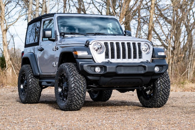 Rough Country 3.5" Lift Kit Adj Lower FR D/S Vertex for Wrangler Unlimited 2024 91730