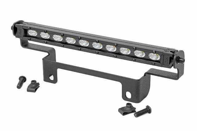 Single 10-inch Slimline LED Bumper Kit 16-22 Pioneer 1000 -1