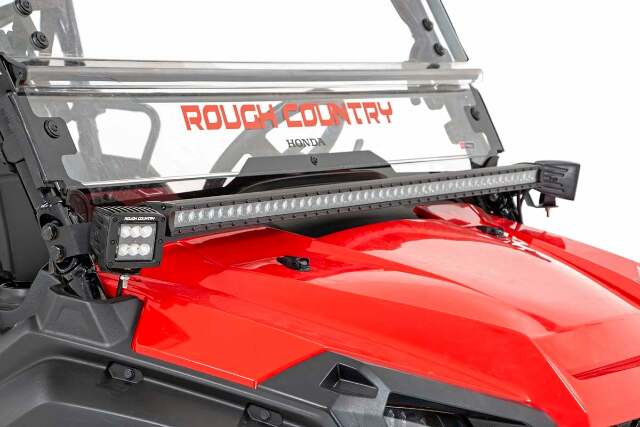 fits Honda Dual LED Cube Kit 2in Black Series 16-20 Pioneer 92009