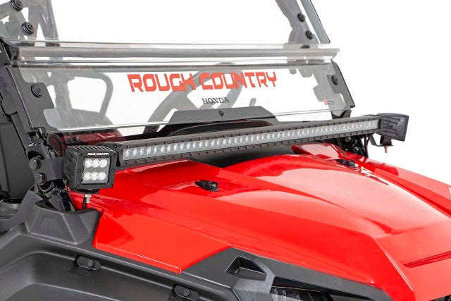 fits Honda Dual LED Cube Kit 2in Black Series 16-20 Pioneer -2