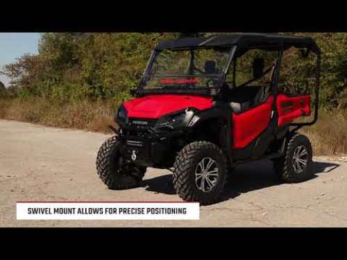 fits Honda Dual LED Cube Kit 2in Black Series 16-20 Pioneer -3