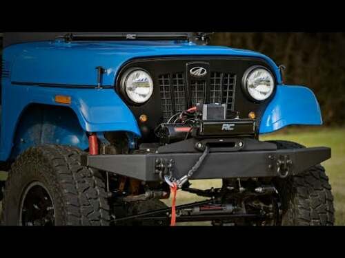 Winch Plate PRO12000 Mahindra Roxor 4WD 2018-2021 -3