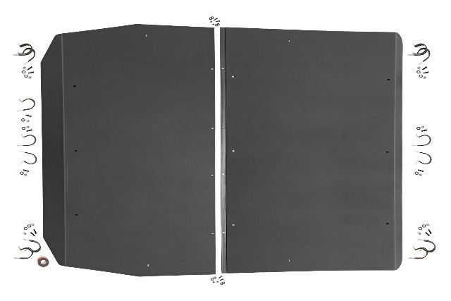 UTV Roof HDPE Honda Pioneer 1000-5 4WD 2016-2022 92077