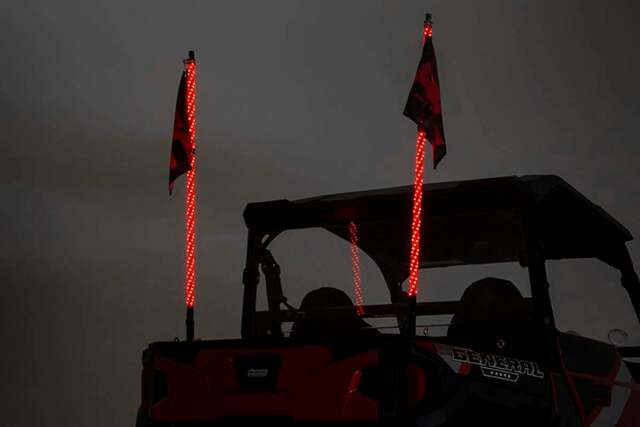Multi-Function UTV LED Whip Lights w/ Remote Control -1