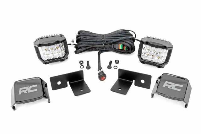 Polaris 3" Cube Under Bed Wide Angle LED Kit 18-20 General -1