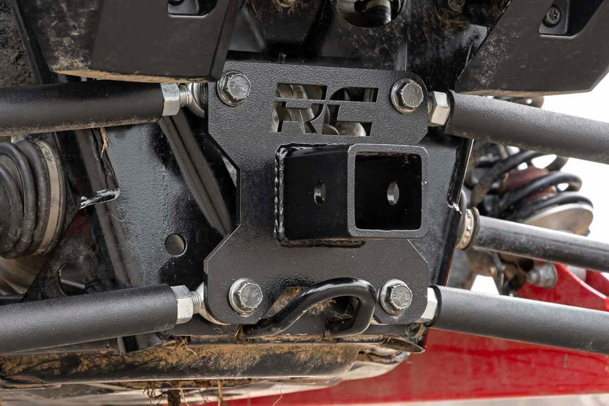 Rough Country Polaris 2in Receiver Hitch Plate 14-20 RZR 1000 93039
