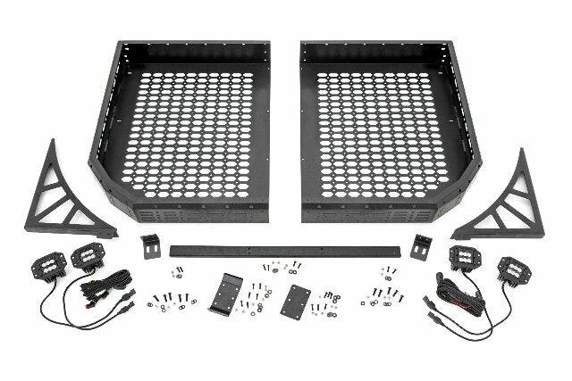 Polaris Rear Cargo Rack w/ Cube Lights 19-20 Ranger 1000XP -1