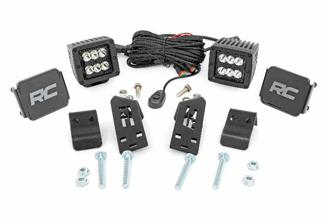 Polaris RZR PRO XP LED Cube w/Black Series Spot 2020-2021 -1