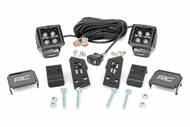 Polaris RZR PRO XP LED Cube w/Black Series Wht DRL 2020-2021 -1