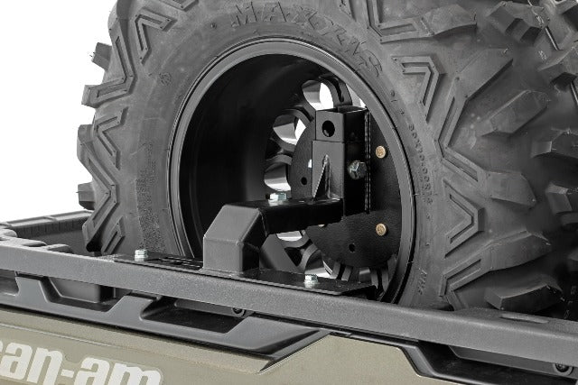 Side Mount Spare Tire Carrier Polaris Ranger/Can-Am Defender