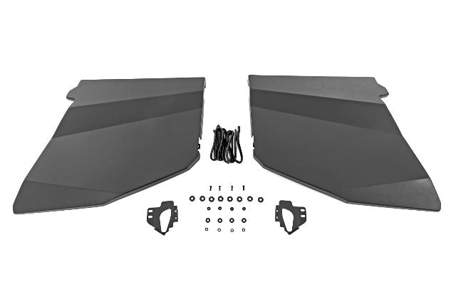 Aluminum Lower Half Doors Rear Polaris RZR XP 4 1000 2014-2021 -1