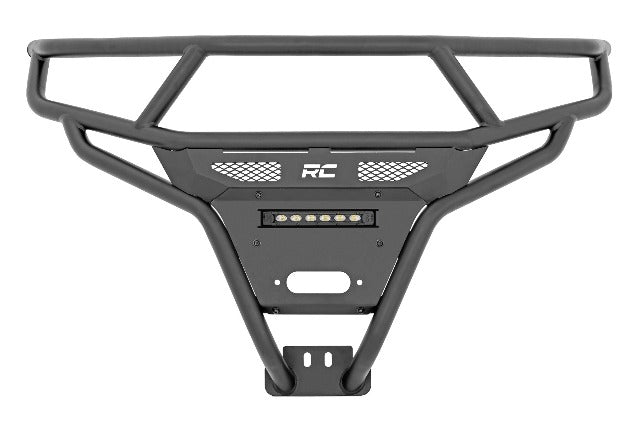 Tubular Bumper Front Black Series LED 6" Polaris RZR XP1000