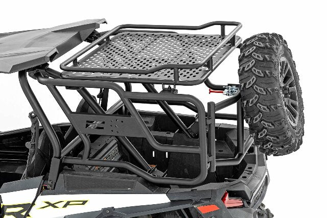 Rear Cargo Rack Spare Tire Mount Polaris RZR XP 1000/XP4 14-23 93141
