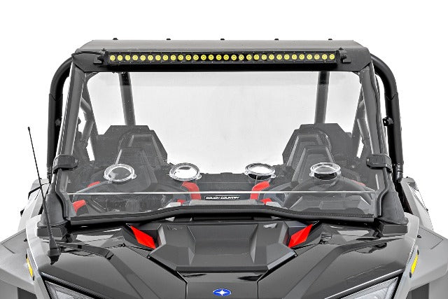 30" Single Row Front Black Series Polaris RZR Turbo R 4WD 93160