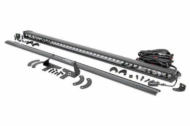 LED Light Kit Front Mount 40" Black-Series Single Row Polaris RZR XP 4 1000 2024 -1