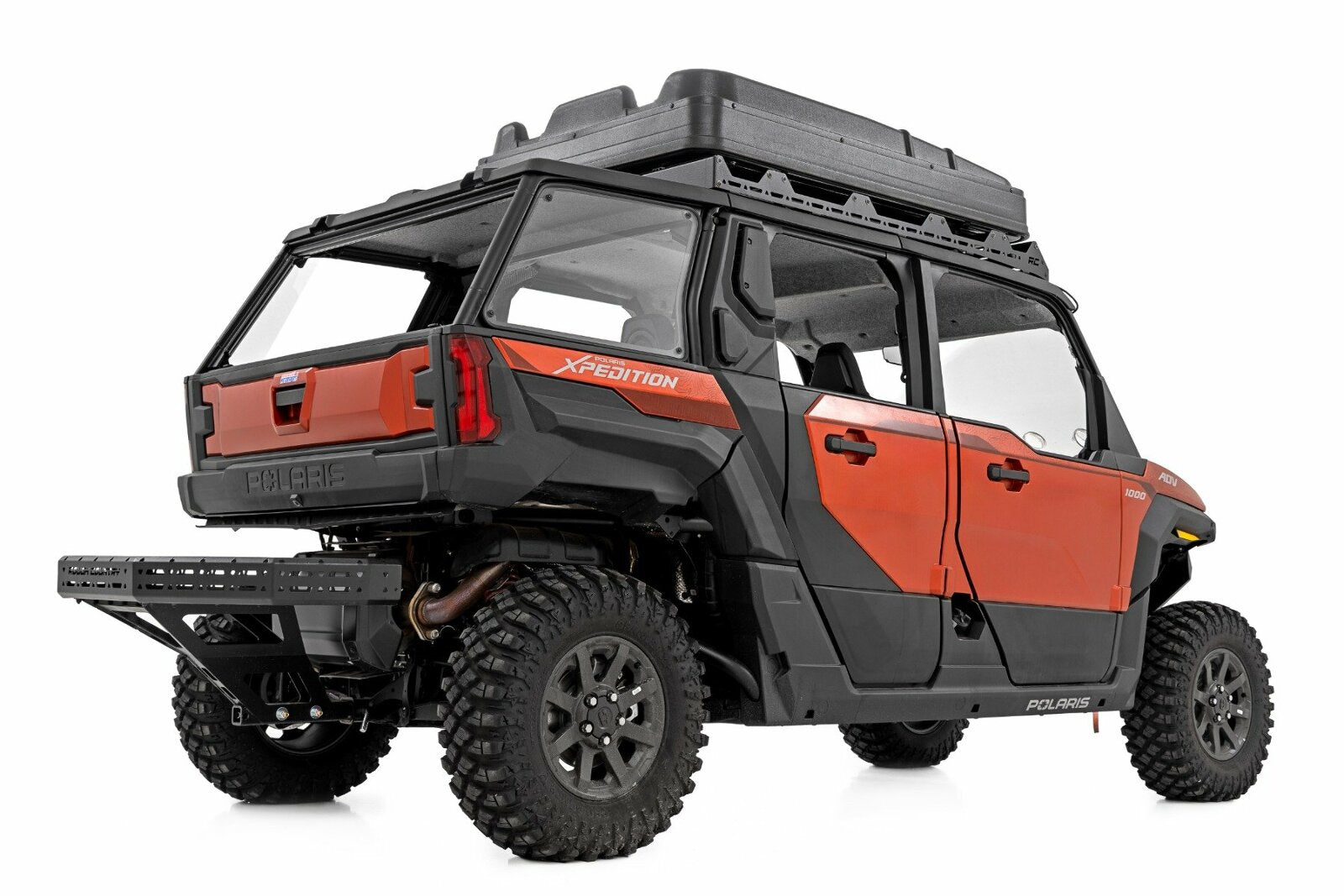 Rough Country Bed Side Rear Windows Scratch Resistant | Polaris Xpedition ADV-5 -4