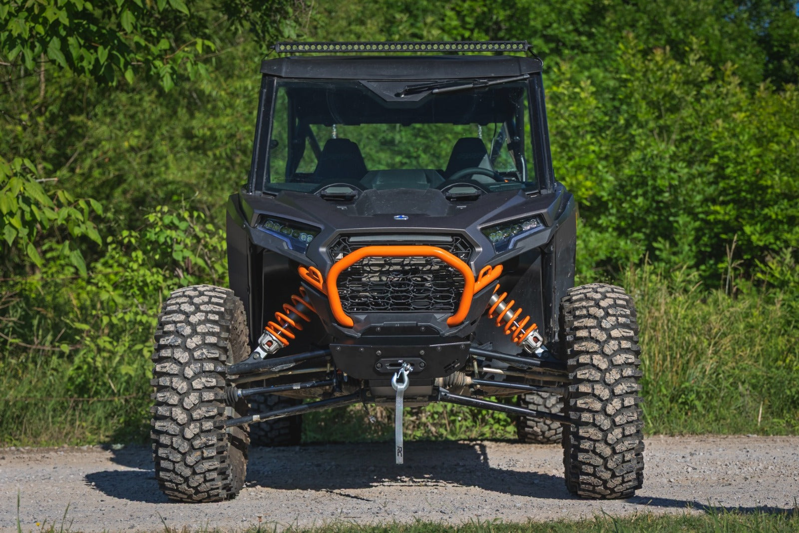 Rough Country Winch Mount | Polaris RZR XP 1000 -6