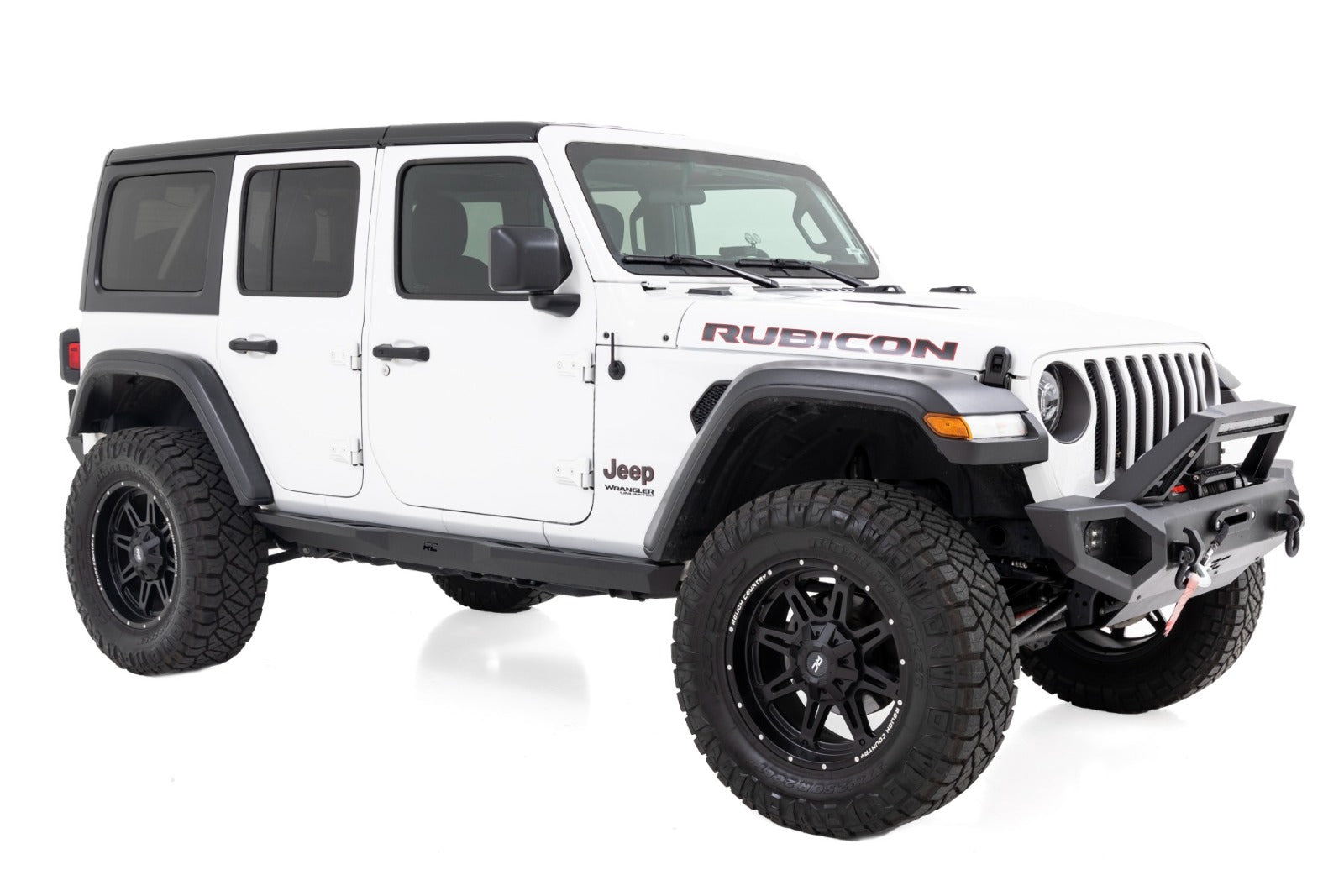 Rough Country 3.5" Lift Kit C/A Drop FR D/S for Wrangler Unlimited Rubicon 2024 -2