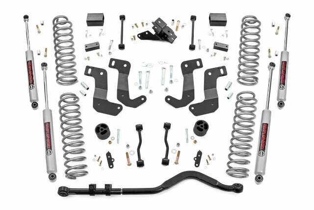 Rough Country 3.5" Lift Kit C/A Drop 2-Door for Jeep Wrangler JL 4wd 2024 94230