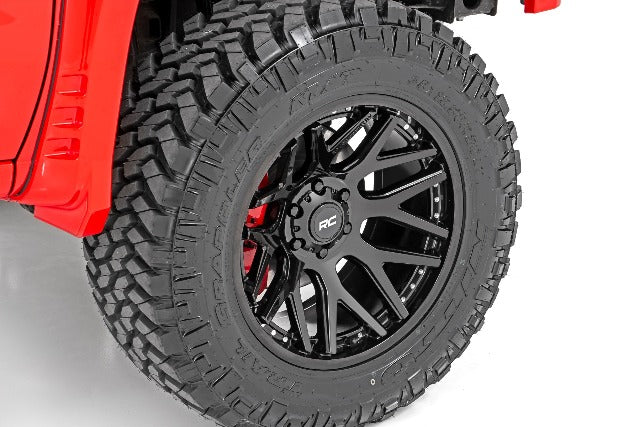 Rough Country 95 Series Wheel | One-Piece | Gloss Black | 20x10 | 8x6.5 | -19mm 95201010