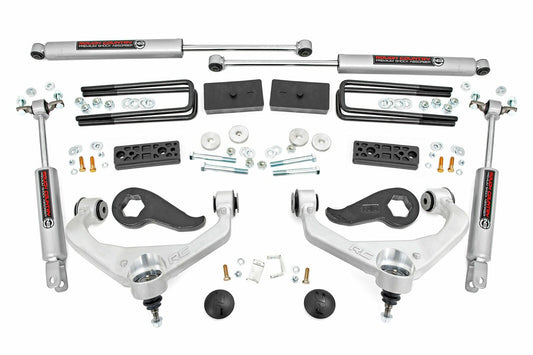 Rough Country 3in GM Bolt-On Suspension Lift Kit 2020-2022 2500HD 2WD/4WD 95830