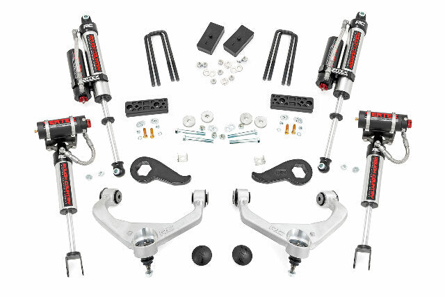 Rough Country 3in GM Bolt-On Suspension Lift Kit w/ Vertex 2020 2500HD 95850