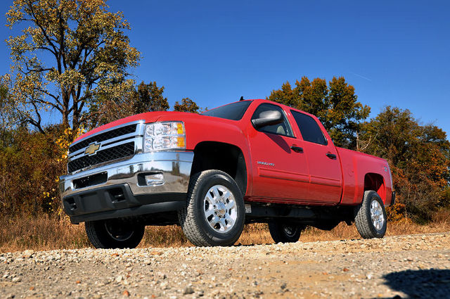 1.5-2in GM Leveling Kit Bar Keys Front N3 Shocks 11-19 2500/3500HD