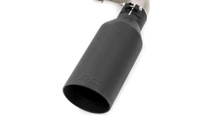Dual Cat-Back Exhaust Blk Tips 99-06 GM 1500 Ext Cab/SB 4.8L/5.3L -2