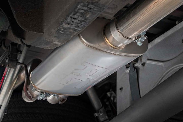Dual Cat-Back Exhaust System w/Black Tips 14-18 GM 1500 5.3L -5