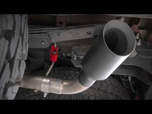 Dual Cat-Back Exhaust System w/Black Tips 09-13 GM 1500 4.8L/5.3L 96008